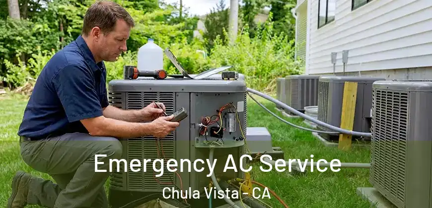  Emergency AC Service Chula Vista - CA