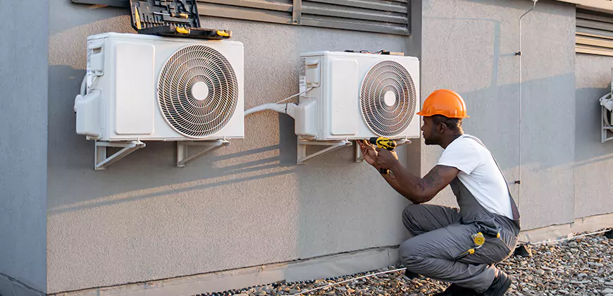 Central AC Outdoor Unit Cleaning in Chula Vista