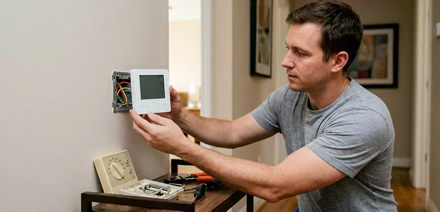 Heat Pump Thermostat Configuration in Chula Vista